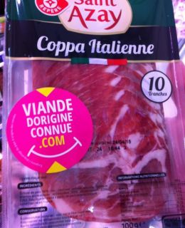coppa origine connue